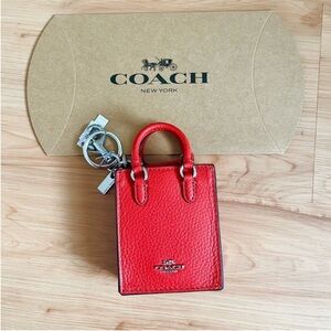 Coach North/South Mini Tote Bag
Charm # CU280 + Box